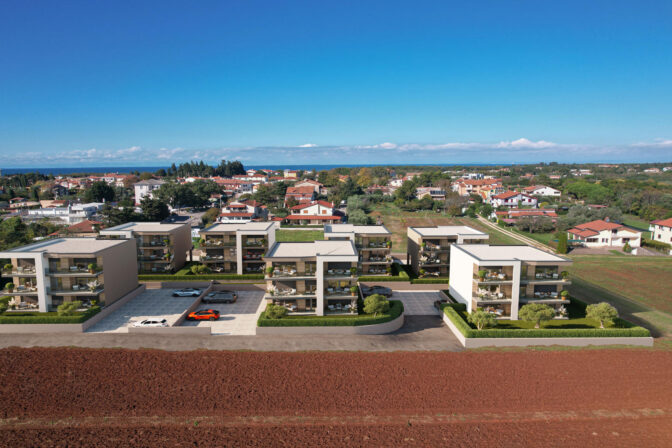 3D vizualizacija u dron sliku naselja